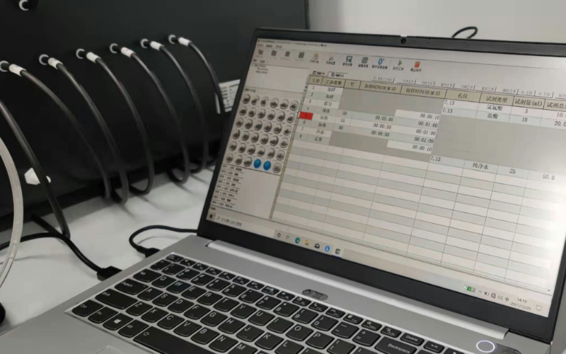 全自動(dòng)石墨消解儀電腦輸入?yún)?shù)